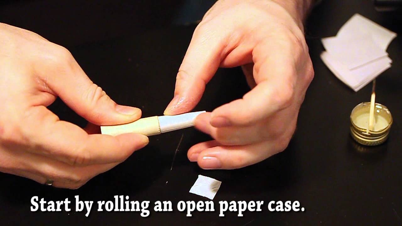 Making paper cartridges for cap & ball revolvers