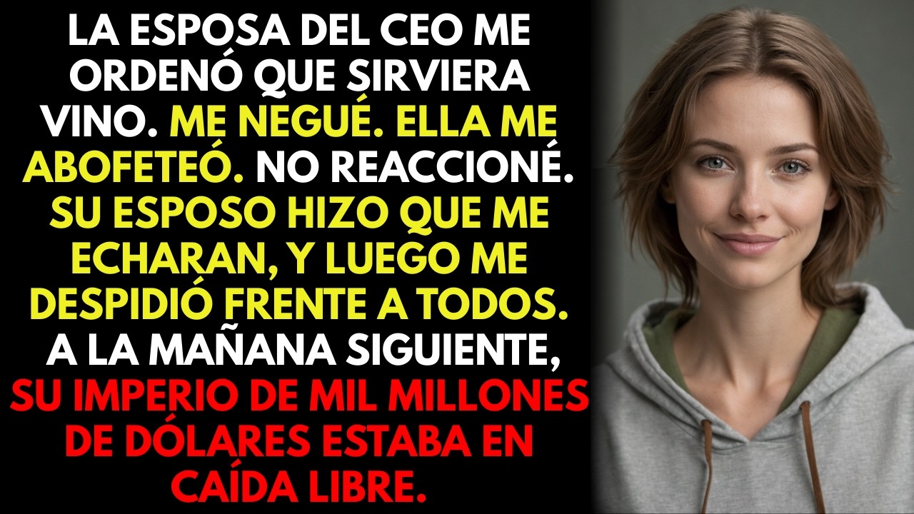 La Esposa Intocable del CEO Me Abofeteó en la Gala — Su Imperio Millonario Cayó Después