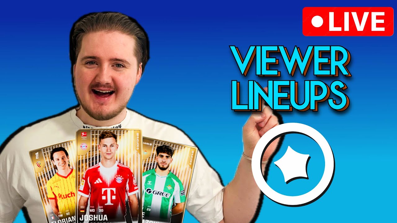 Sorare Lineup Help LIVE | Building Viewer Lineups for This Gameweek!