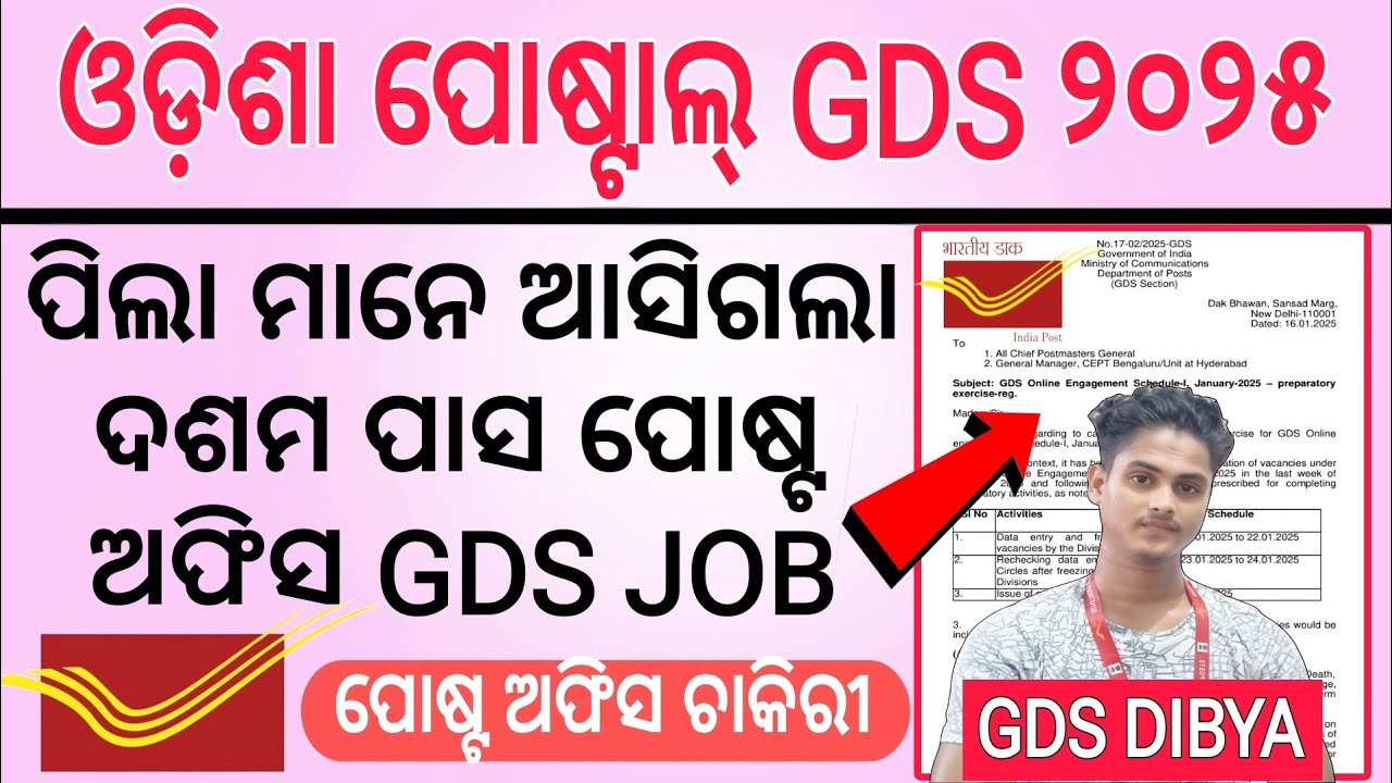 Post office GDS JOB 2025 / India Post GDS requirement 2025/GDS new vacancy 2025/ GDS job