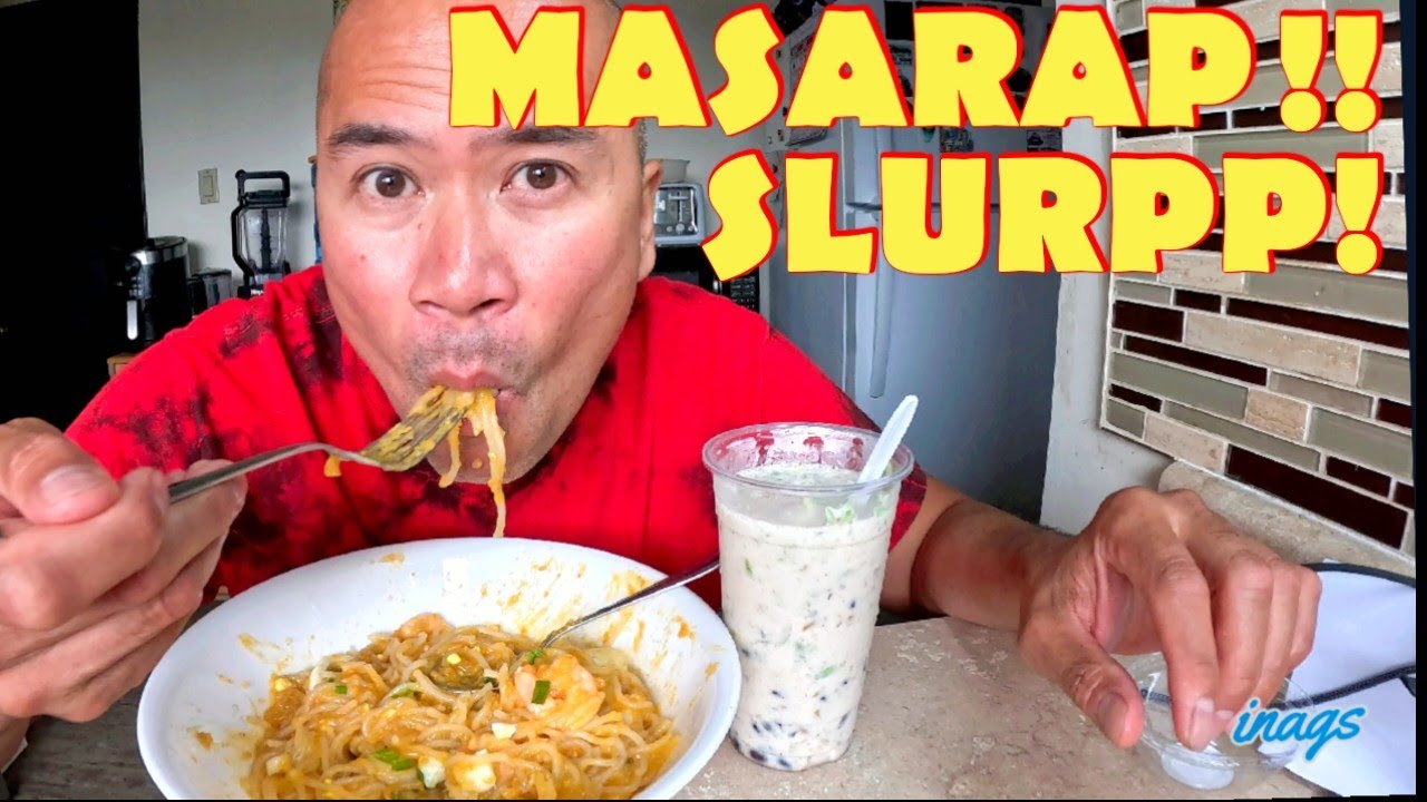 Ganito pala ang dapat pagkain ng palabok / Edmonton, Alberta Canada / Summer