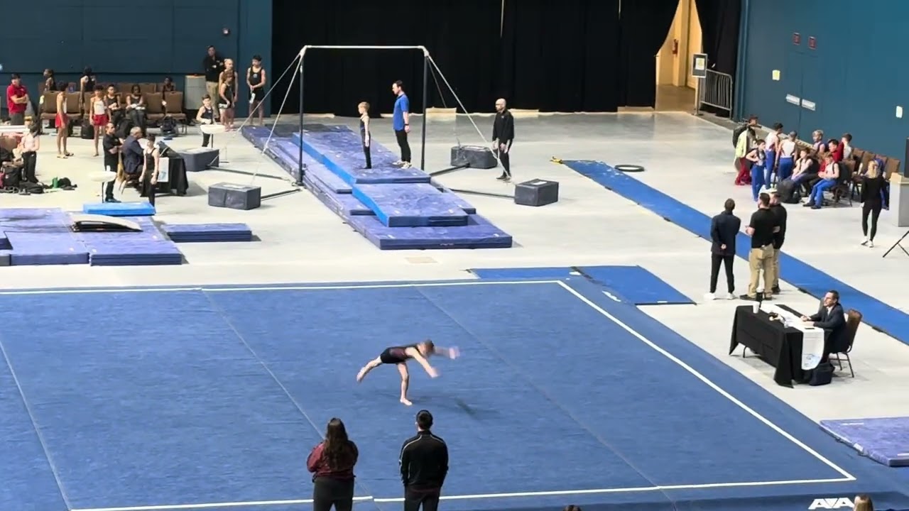 Daytona beach floor-8.7 #mensgymnastics #shorts