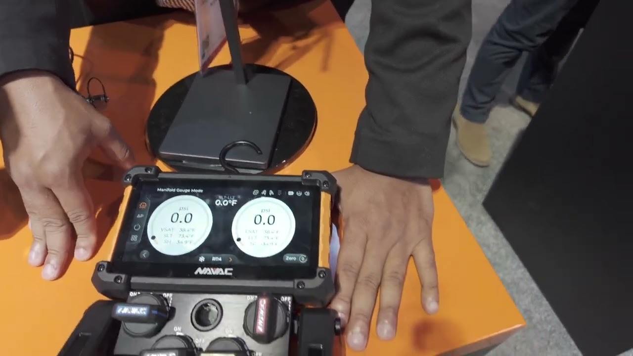 The new NEXUS NX4G from NAVAC is insane! @NAVAC #ahr2026 #hvac #hvactools 