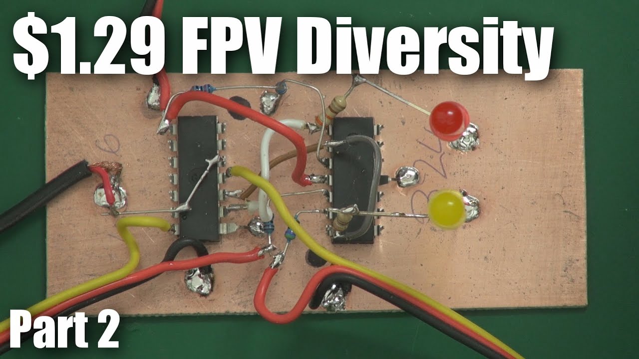 A $1.29 FPV diversity controller (build video)