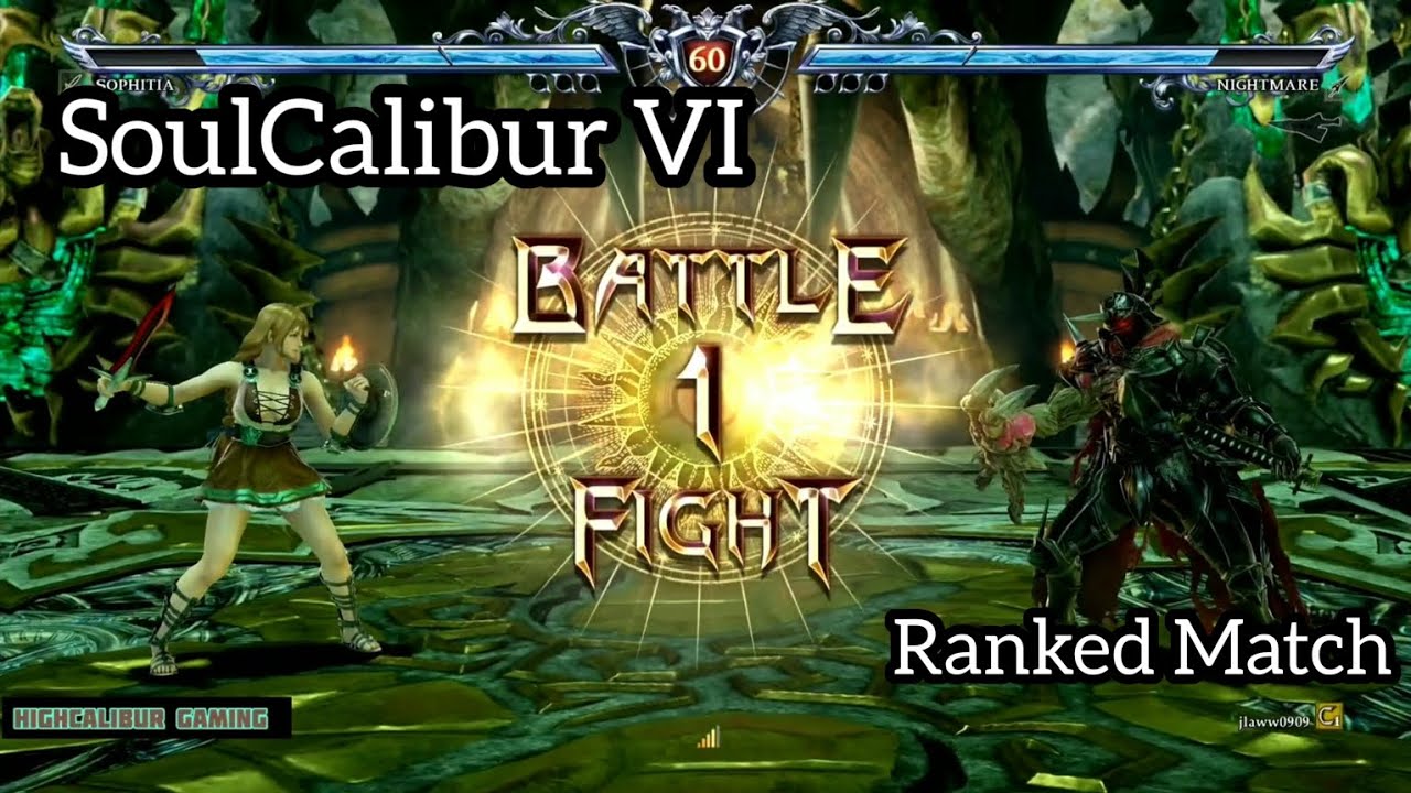 SoulCalibur VI: Sophitia vs. Nightmare (jlaww0909) Ranked Match