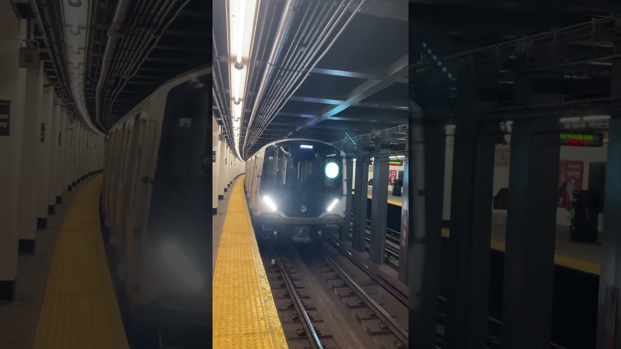 3/22/25 New G Train #railfan #r211 #nyc #subway #train #transit #metro #brooklyn #travel #nycsubway