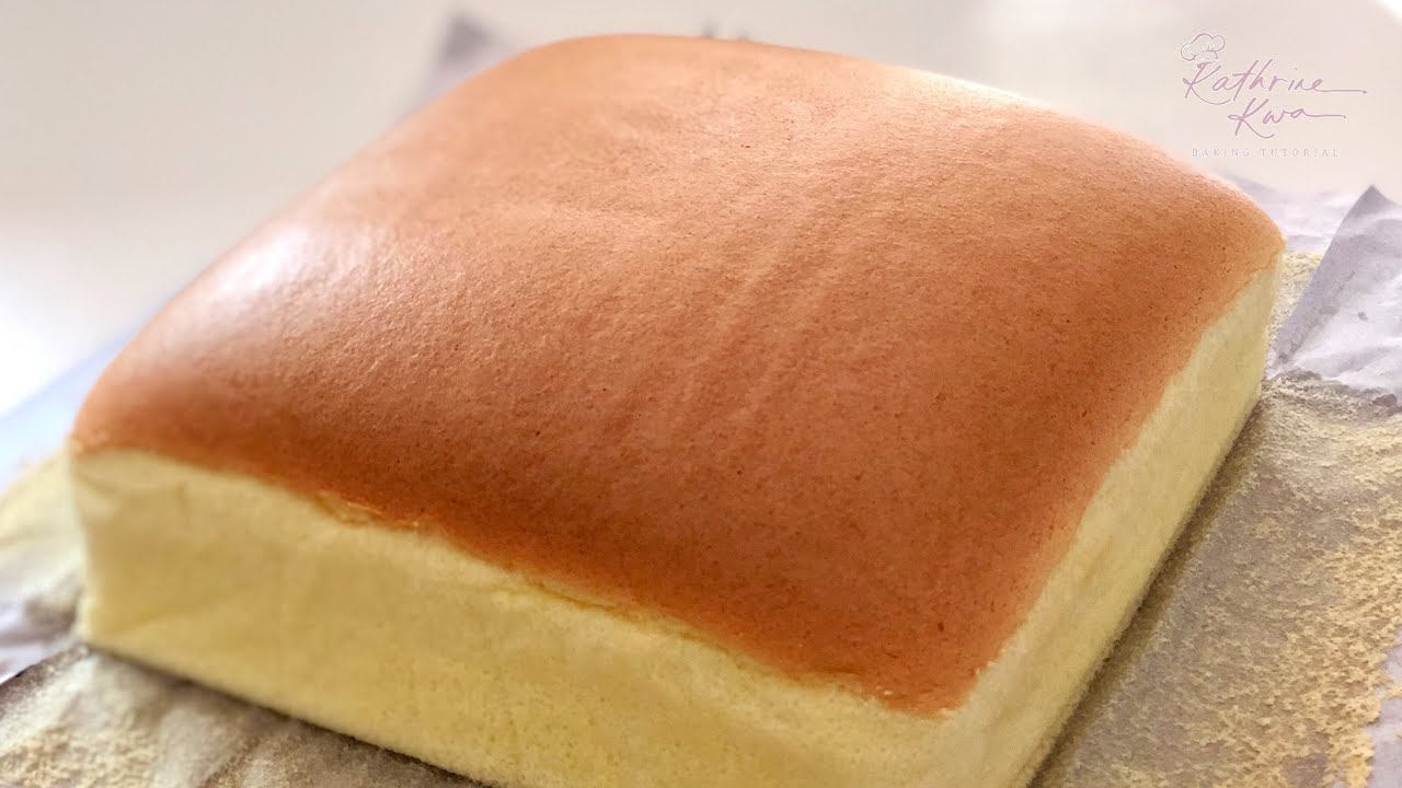 Taiwanese Castella Sponge Cake 原味古早味蛋糕