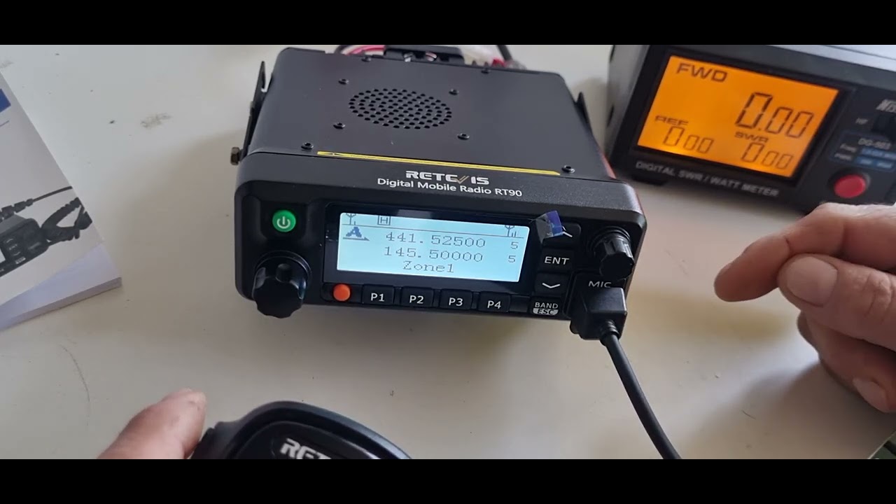 Programación Manual Retevis RT 90