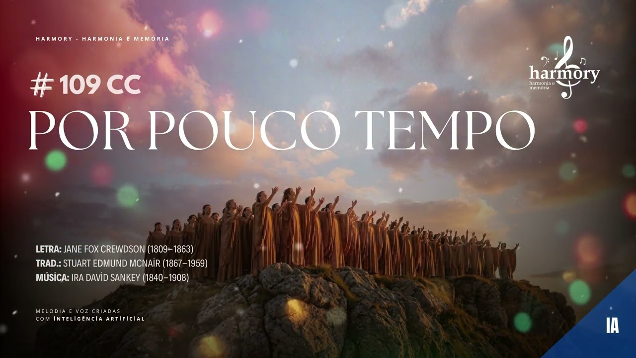 POR POUCO TEMPO - 109CC | Anseio a paz, que qual um rio corre e no deserto (Harmory Choirs)