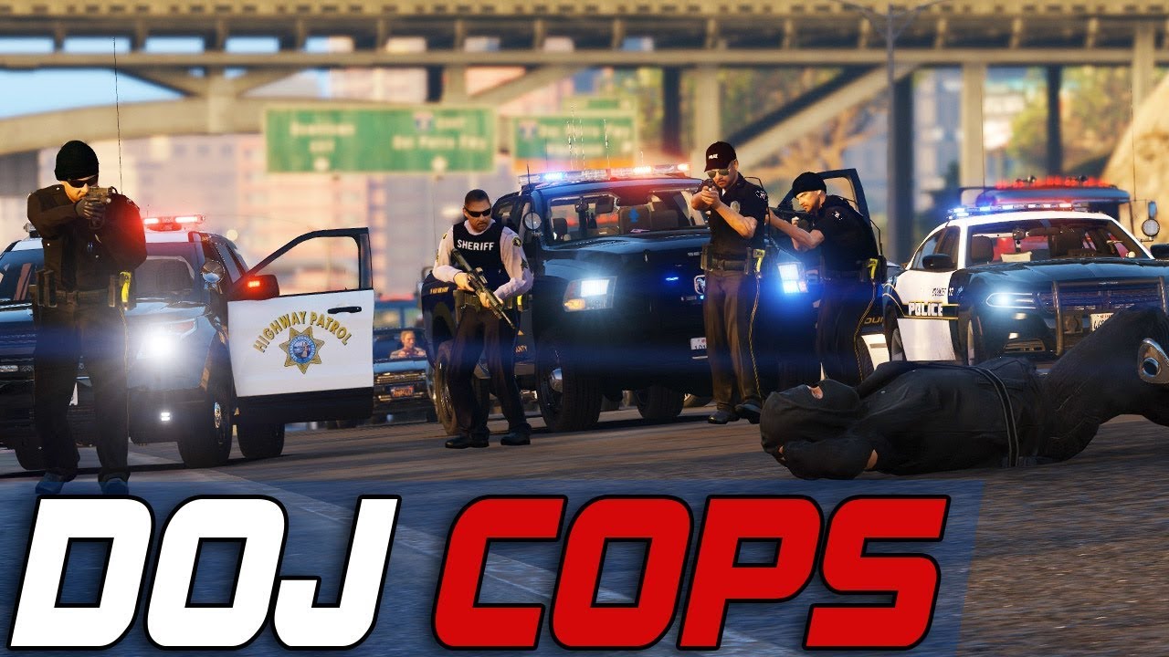 Dept. of Justice Cops #799 - Blockaded Robbery