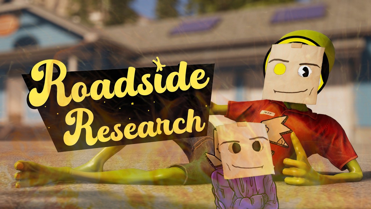Hello fellow Humans, we are running a lovely gas station 『 Roadside Research 』 !fanart