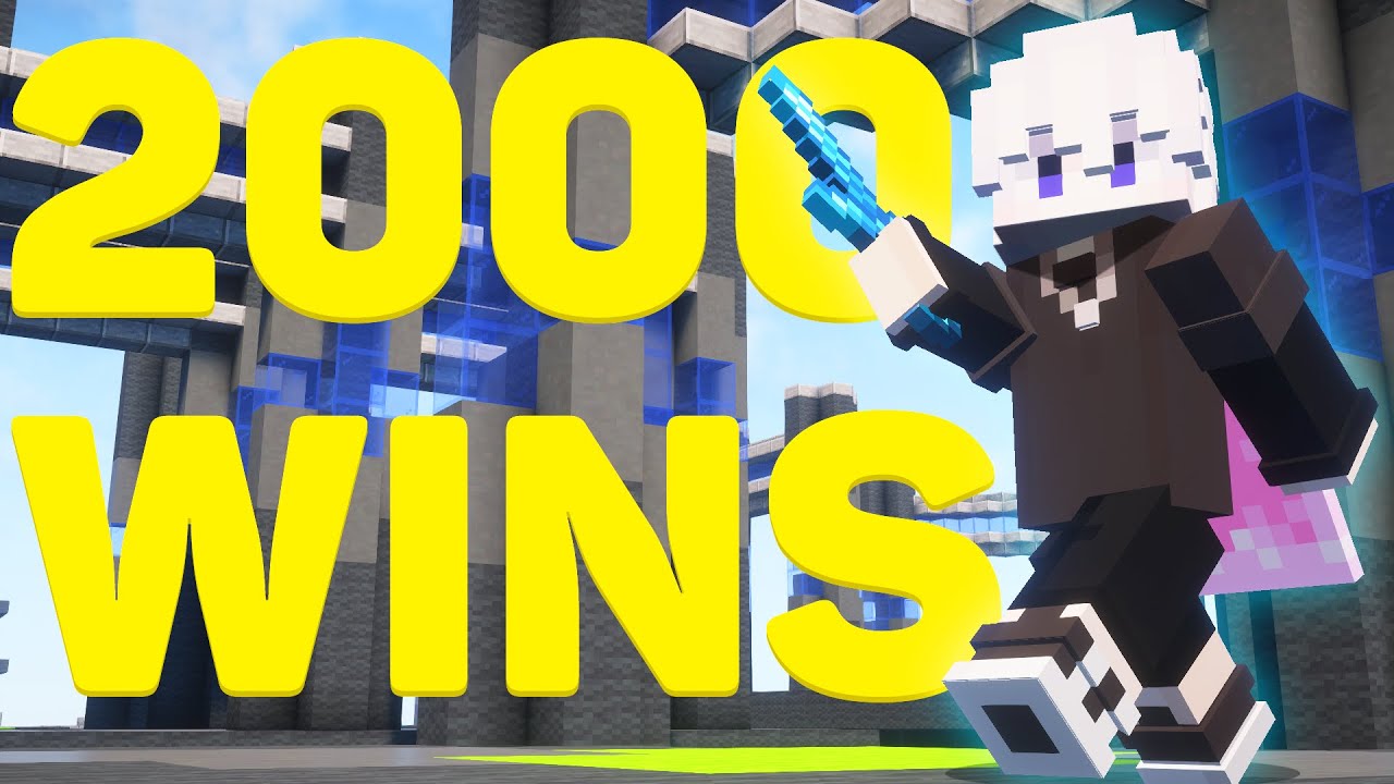 J'ai atteint 2000 victoires en BedWars
