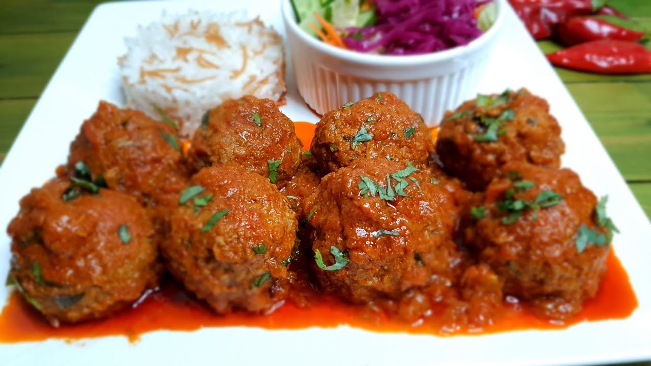 کوفته افغانی به طریقه مادرم که سالیان سال هست آماده می‌کند اصلا وا نمیره/kofte afghani