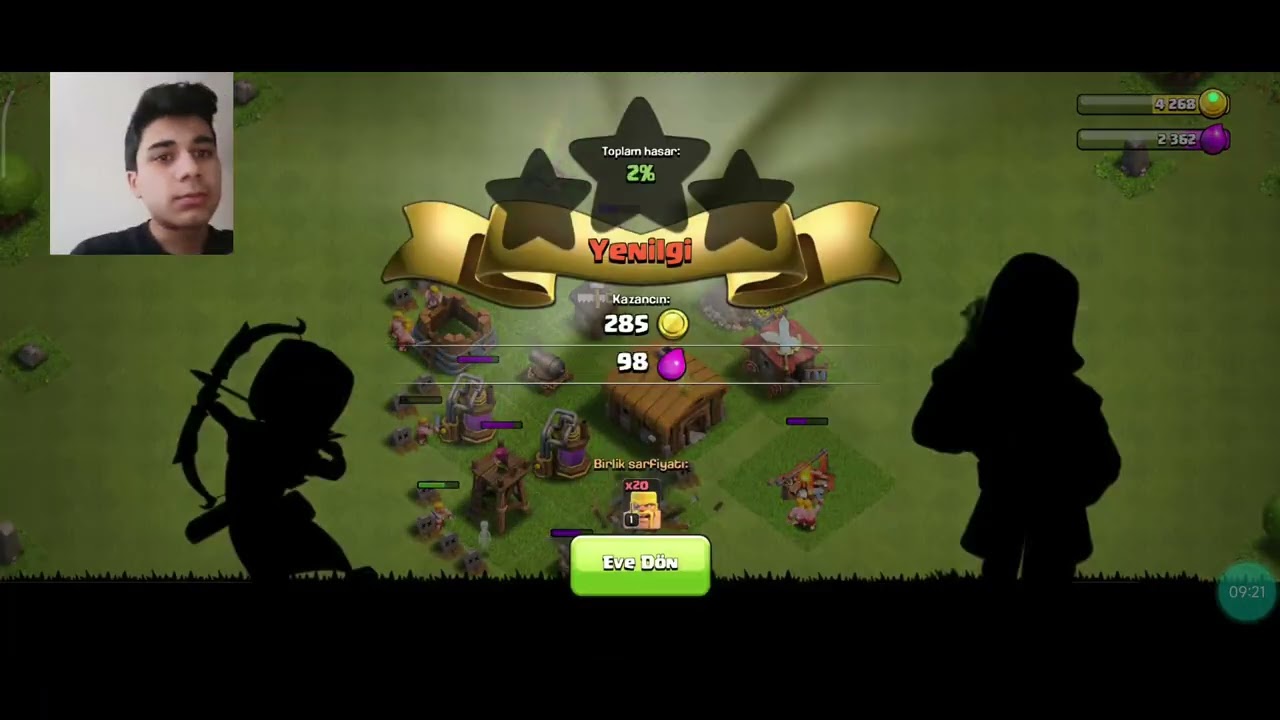 Clash of clans sifirdan yukseltiyorum (bolum 2)