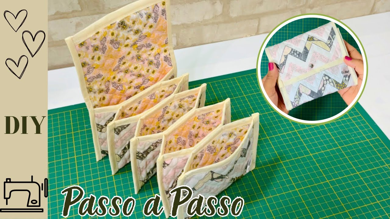 LINDA NECESSAIRE MULTI ORGANIZADORA: TUTORIAL DE COSTURA CRIATIVA