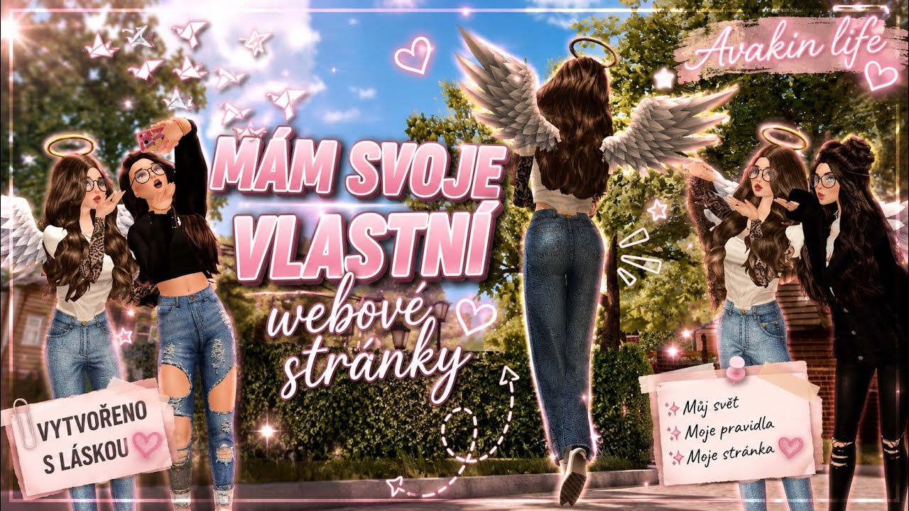 Mám vlastní webové stránky + odpovídám na vaše otázky
