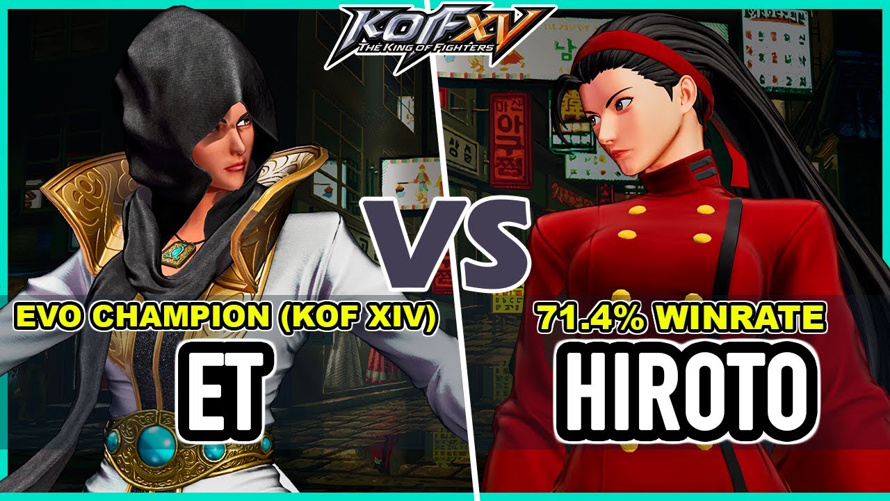 KOF XV 🔥 ET (Geese/Najd/O.Yashiro) vs Hiroto Yowai (Chizuru/B.Jenet/Sylvie)
