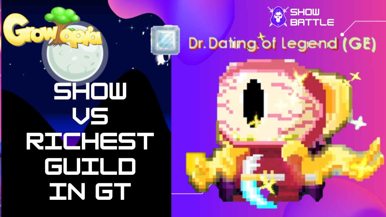 Tons members of Richest Guild at SHOW | Show Battle | Growtopia | Indonesia