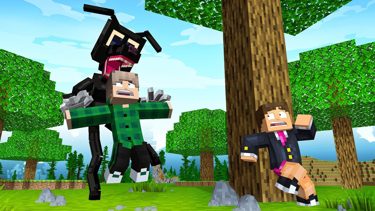 O CARTOON DOG ENGOLIU MEU AMIGO no MINECRAFT!