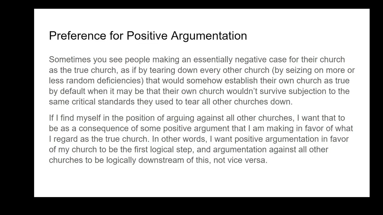 The True Church and the Not-Easiness of Theology: Part 1