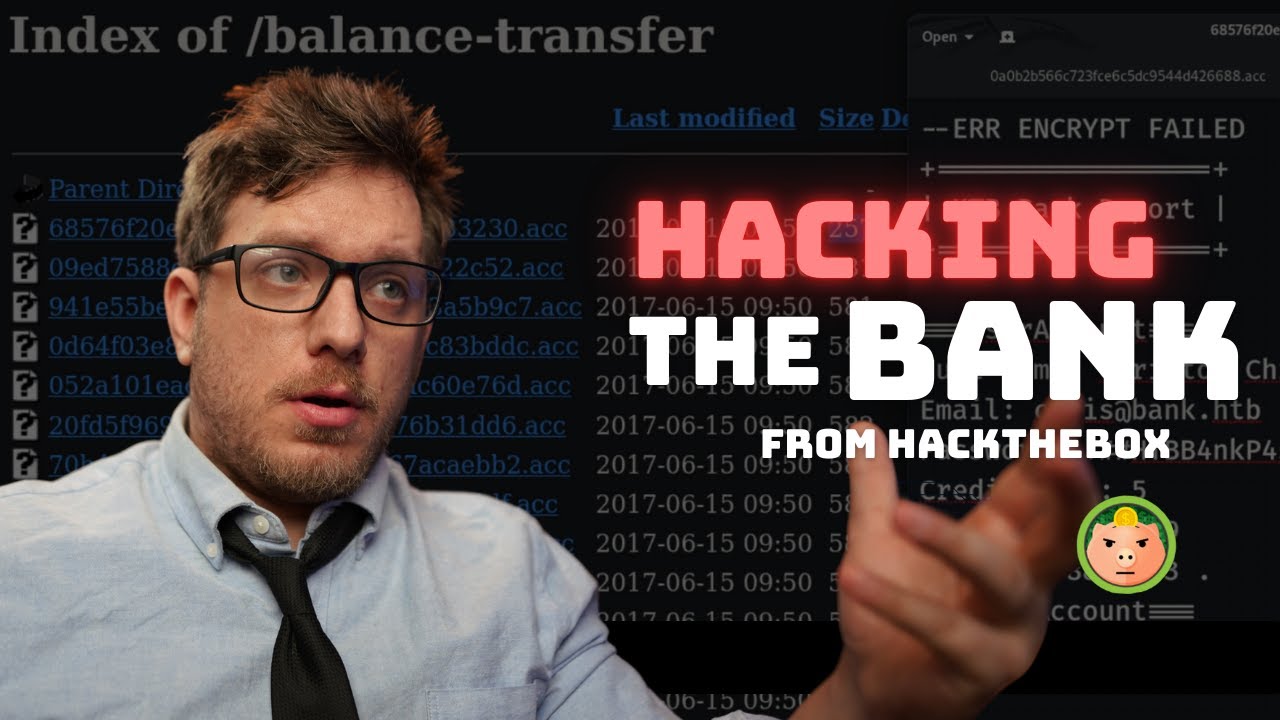 Взлом банка с помощью Hackthebox | Пошаговое руководство по HTB Bank | Этичный взлом