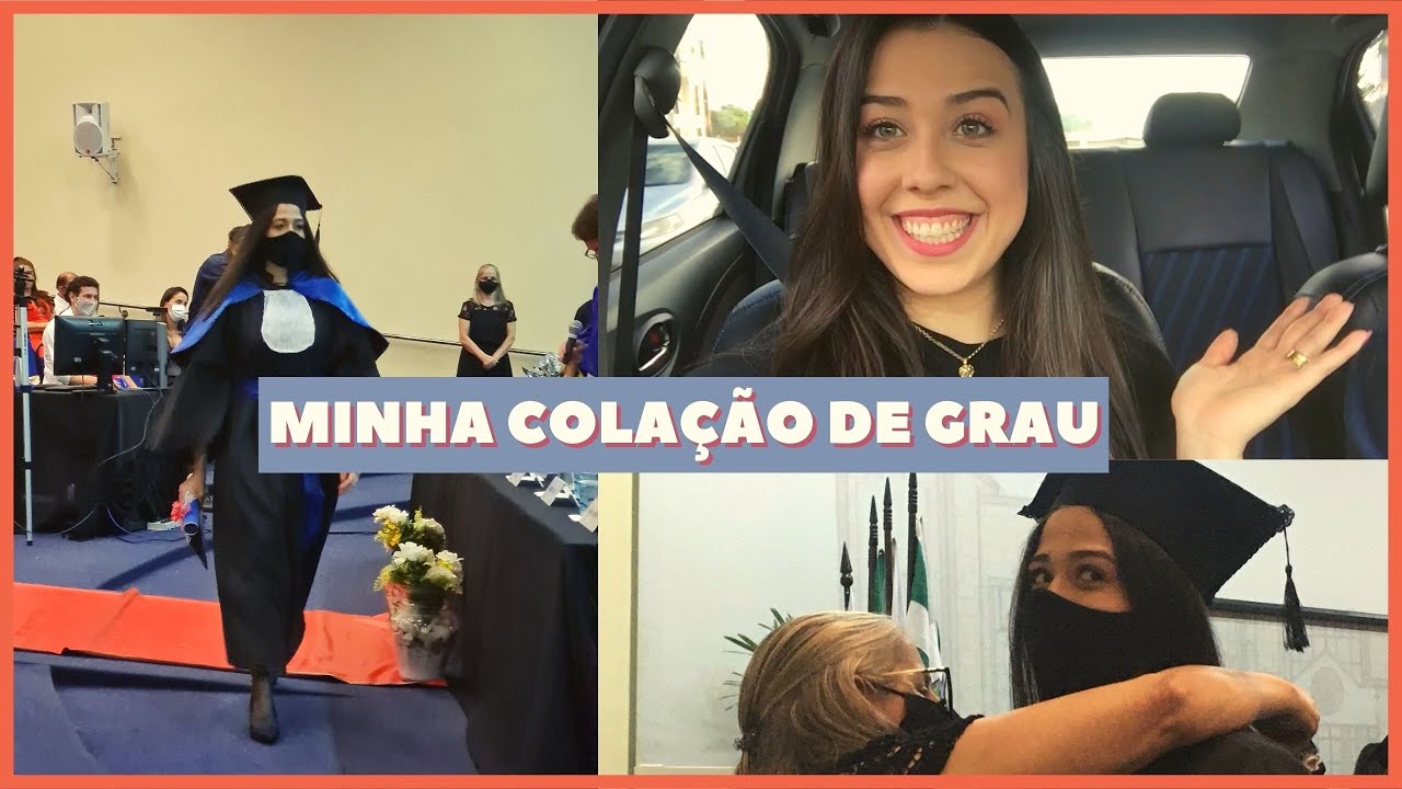 minha COLAÇÃO DE GRAU em Ciência da Computação - #VLOG