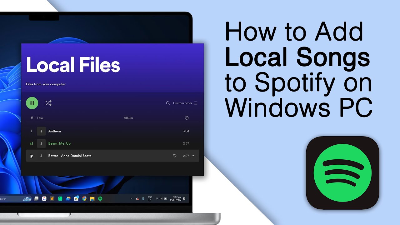 Как добавить локальные песни в Spotify на ПК с Windows! [Лучший способ]