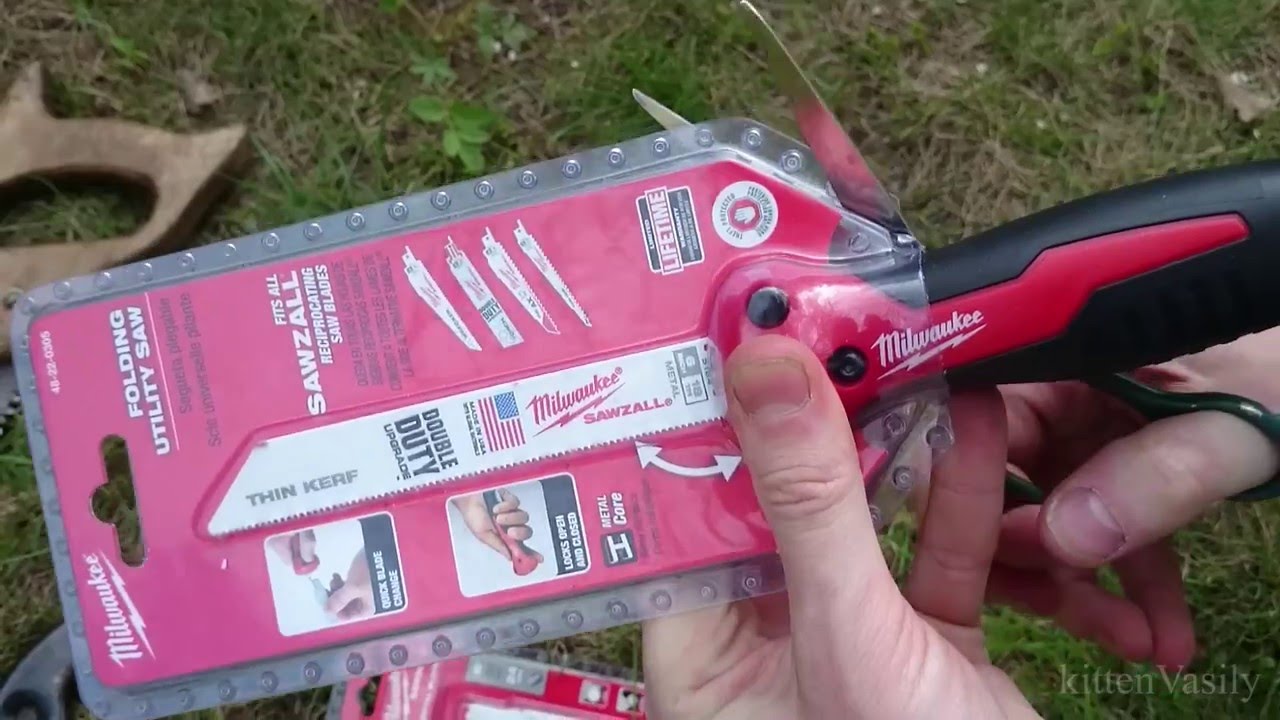 Складывающаяся ножовка Milwaukee folding utility saw 48-22-0305