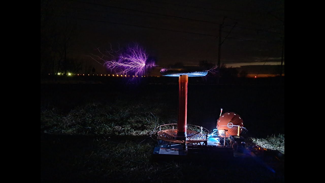 Rotary Spark Gap Tesla Coil (SGTC) - presentation and construction