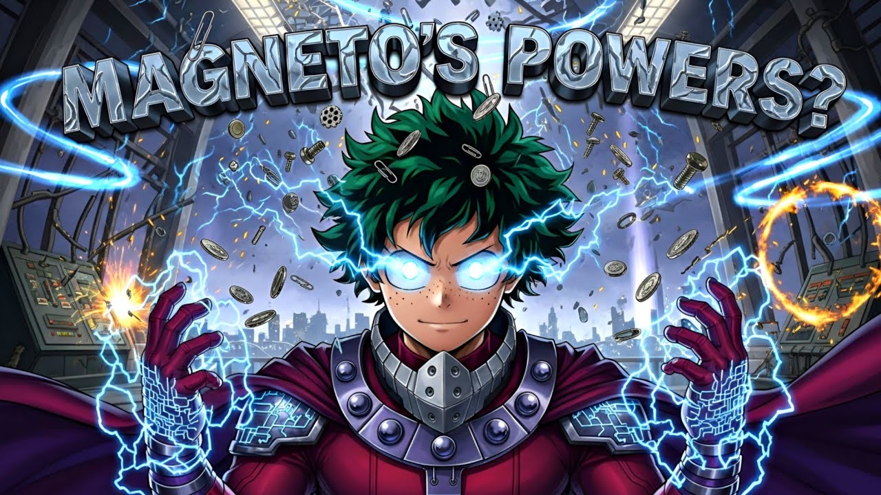What If DEKU Had MAGNETO'S POWERS? | THE MOVIE
