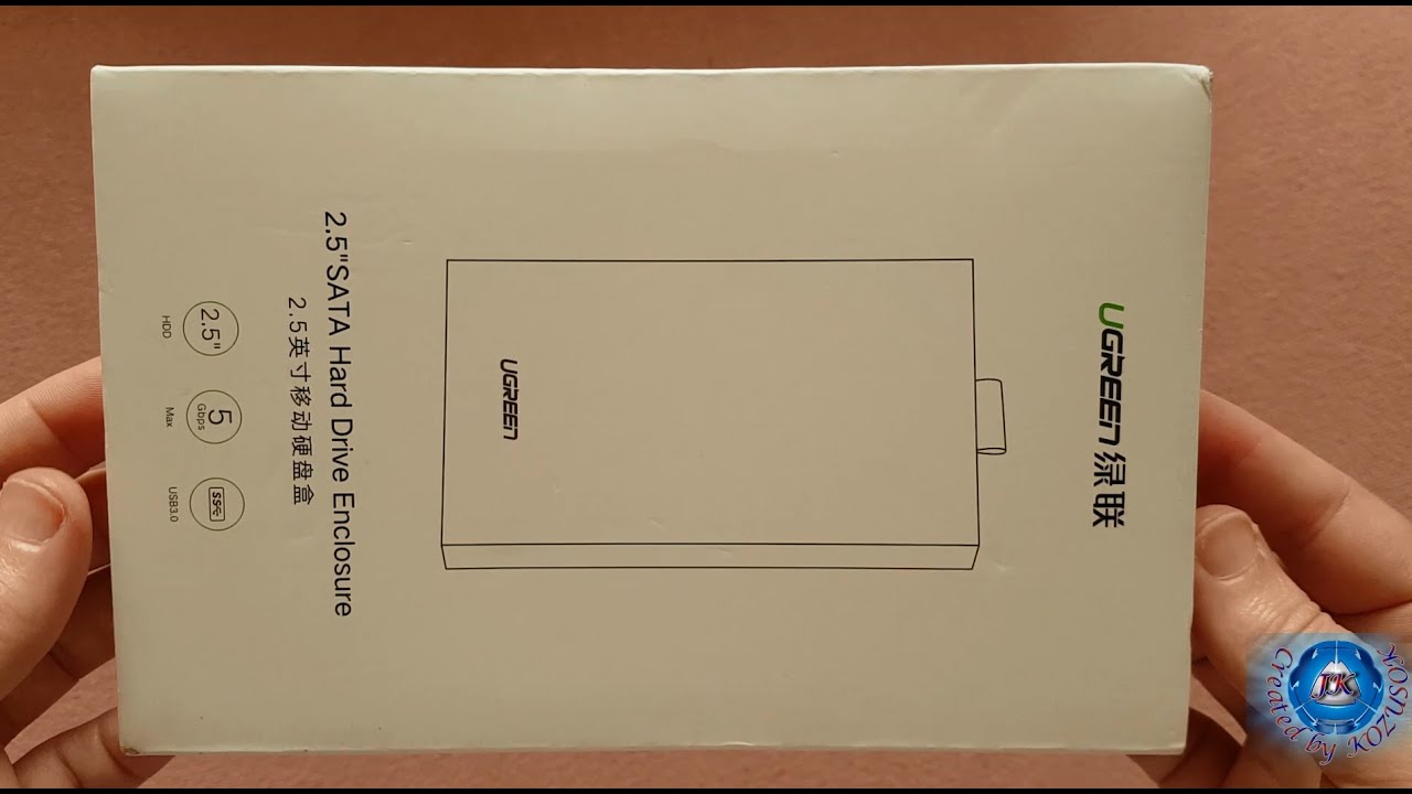 Ugreen 2.5 Inch External Hard Drive Enclosure HDD/SSD Case SATA to USB 3.0 Adapter - Banggood.com
