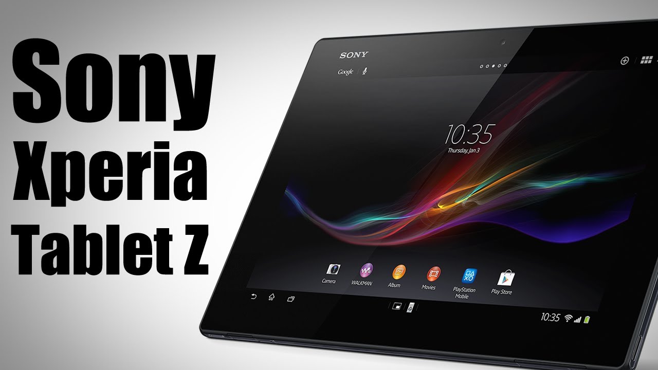 Первый Взгляд на Sony Xperia Tablet Z