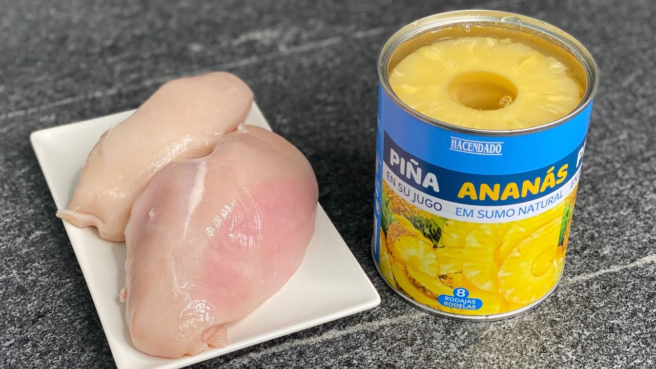 🍍 Sorprende A Tus Invitados Con Está Ensalada Sabrosa de Pollo Y Piña