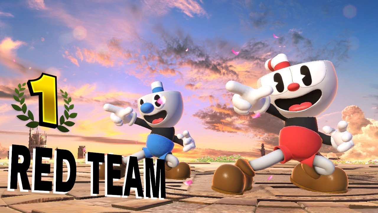 Smash Bros Ultimate - Mugman Mii Costume Gameplay (FINAL)