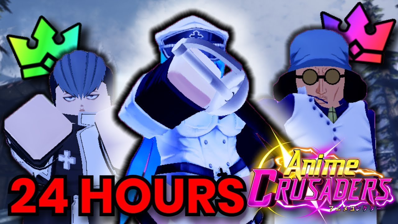 Noob To SECRET ESDEATH In 24 Hours INSIDE ANIME CRUSADERS! (Roblox)