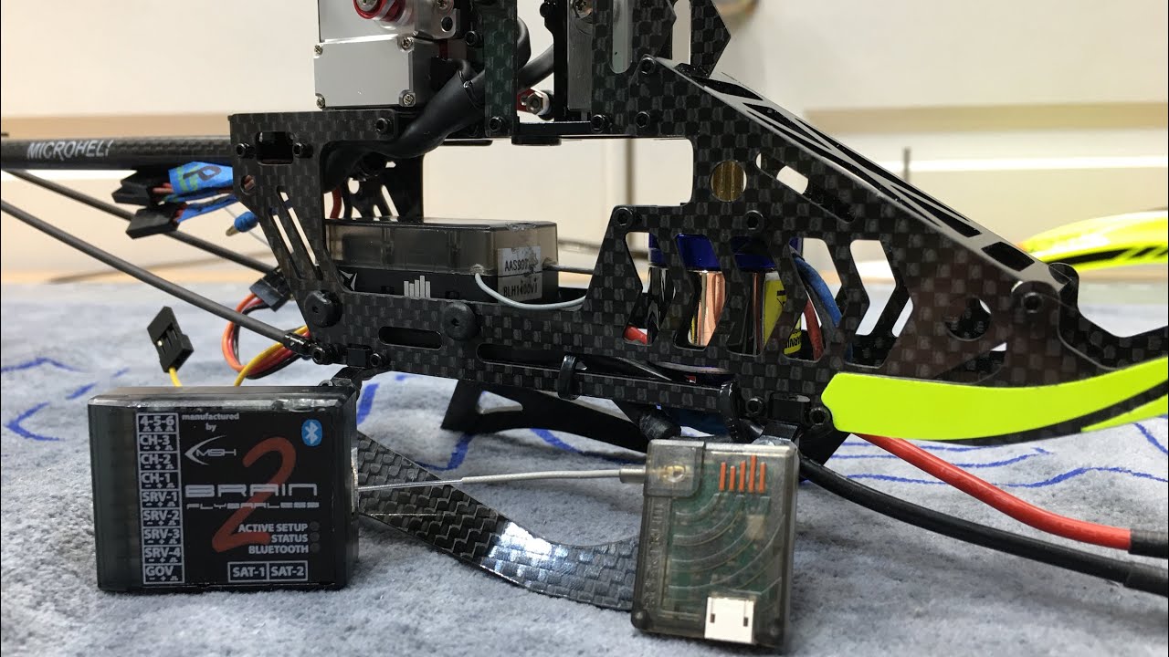 Замена FBL для MicroHeli 230s Brain 2