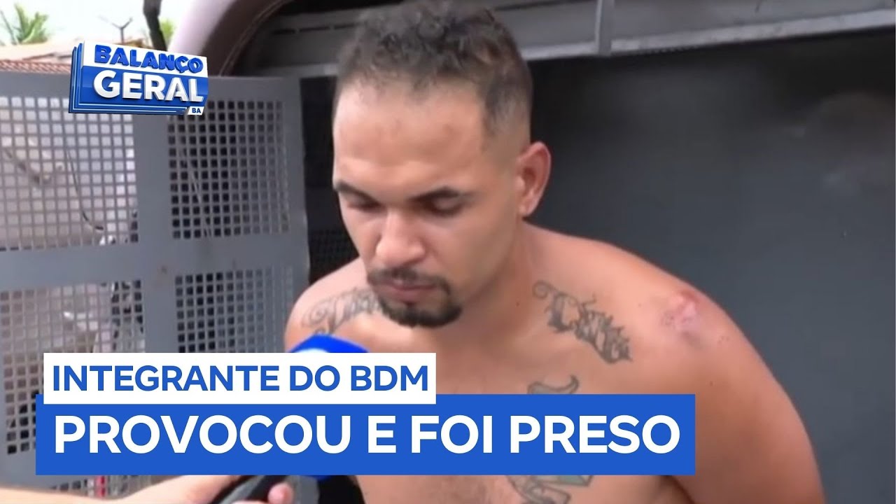 Integrante de facção é preso após gravar vídeos provocando a polícia