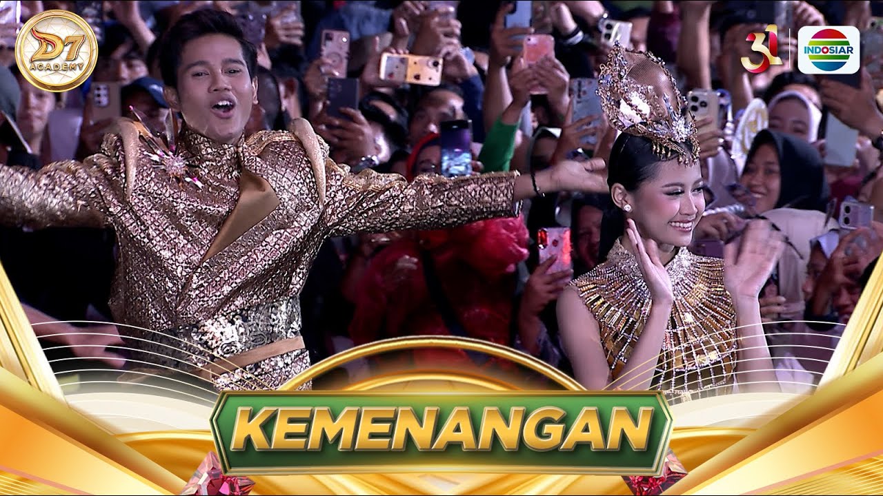 Glamor Bak Raja & Ratu! Tasya Dan Valen Masuk Panggung Naik Mobil Mewah I D'Academy 7 Kemenangan