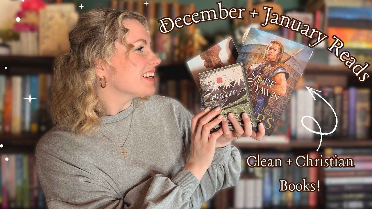 📚December & January Reading Wrap Up! | 14 Books Across Clean & Christian Genres + Bible Studies ✝️☺️