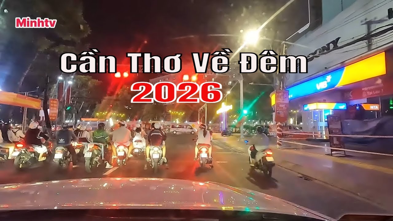 Cần Thơ Về Đêm Cuối Năm  Một Vòng Thành Phố Tây Đô Lung Linh Ánh Đèn