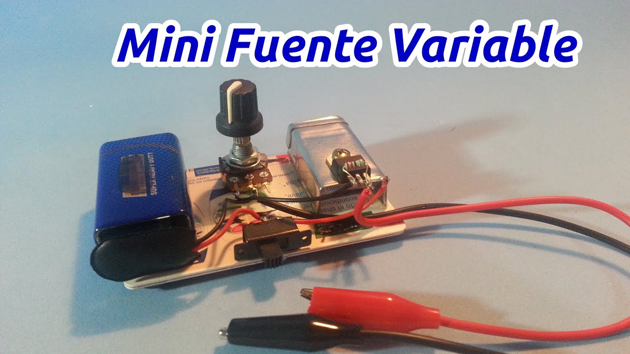 Mini Fuente de Voltaje Variable