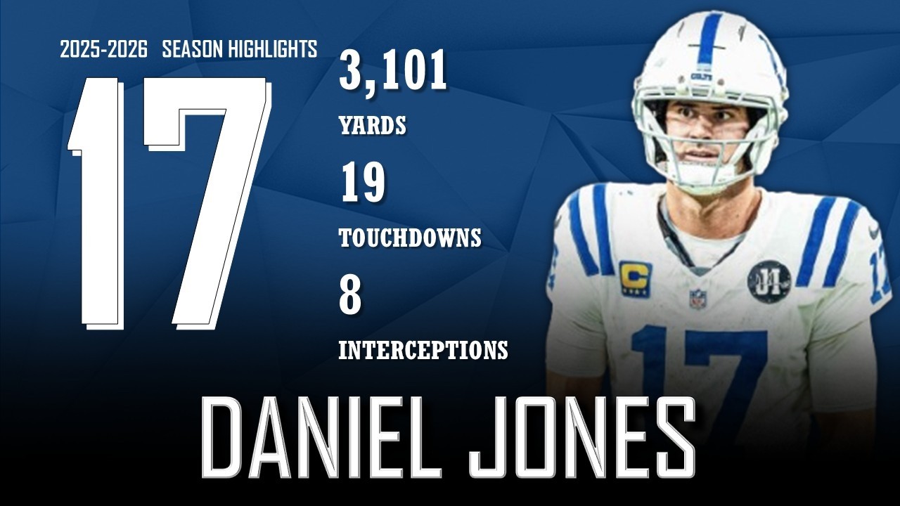 Daniel Jones || 2025-2026 Indianapolis Colts Highlights