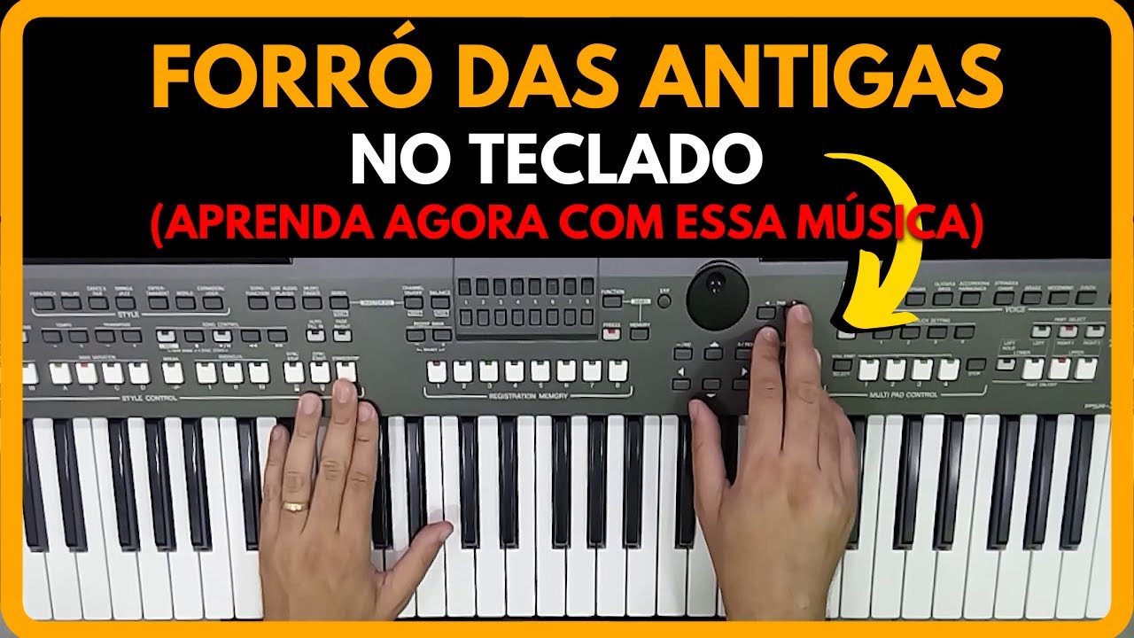 Fom Foron Fonfom(Calango Aceso) | Aula de Forró no Teclado | Forró das Antigas😎