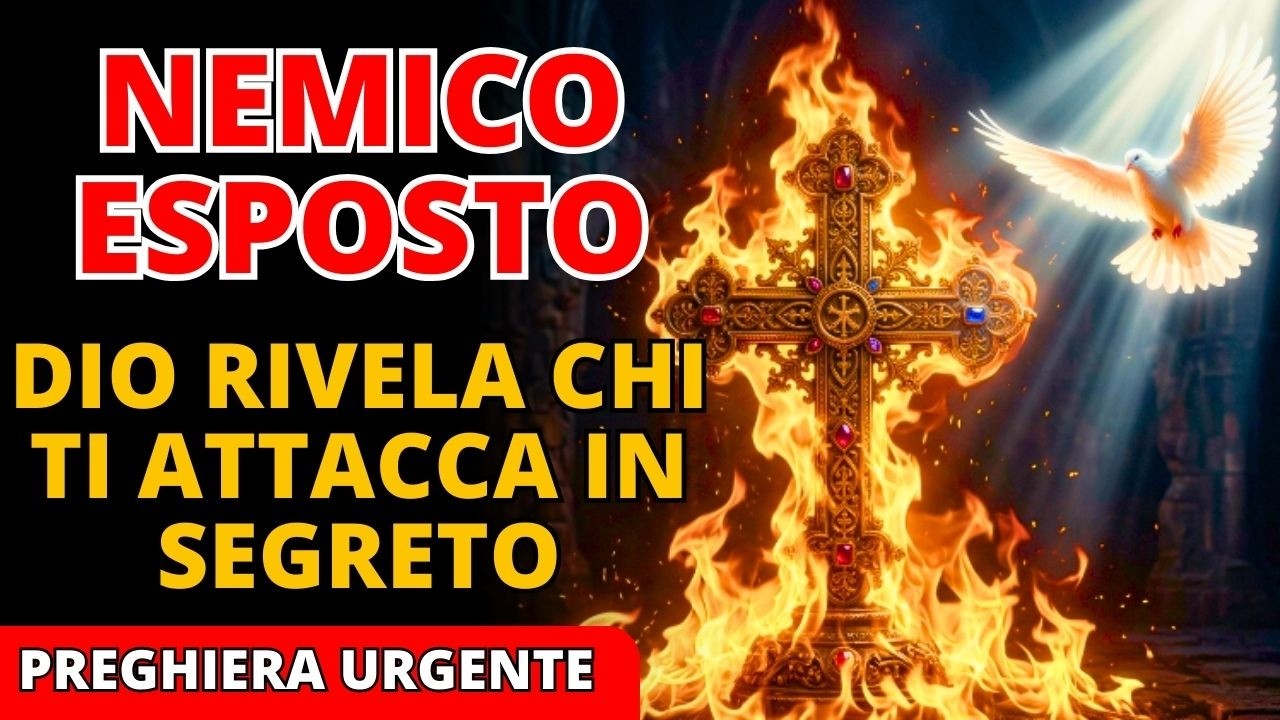 🔥 Preghiera di Fuoco: Dio ESPONE Ogni Nemico Che Si Nasconde Vicino a Te in Quest'Ora