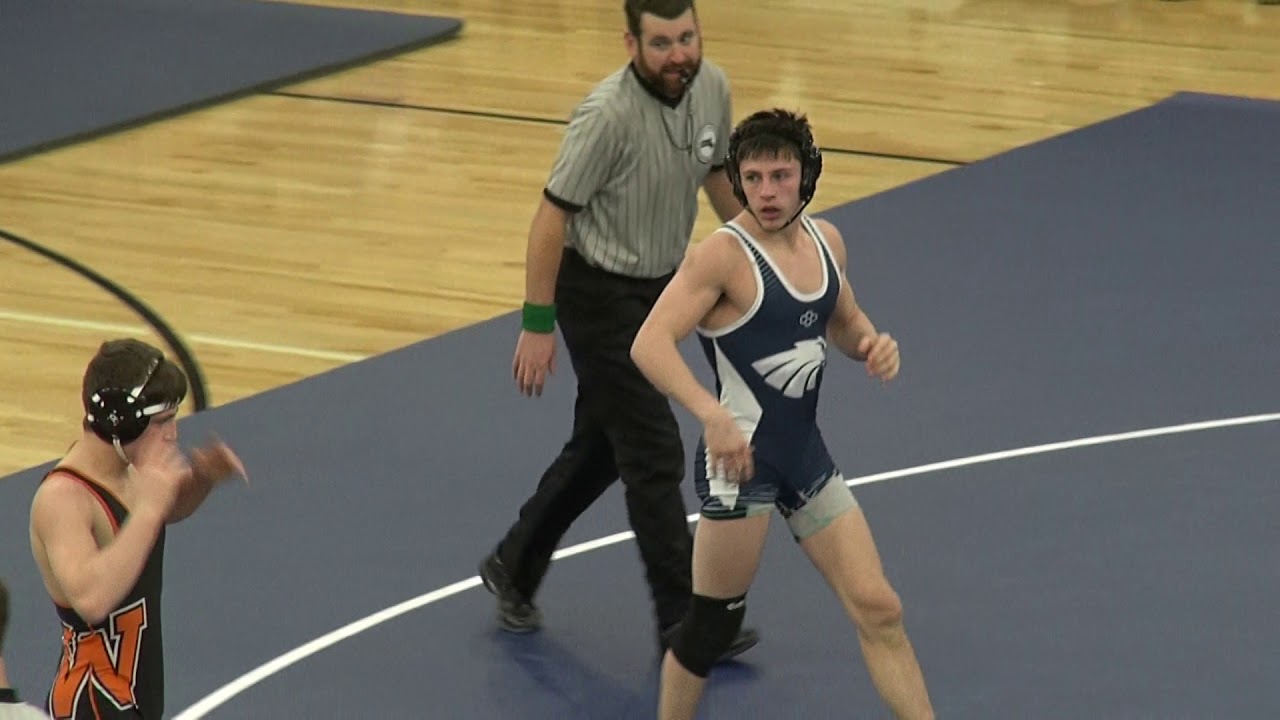 2018 All State Finals 132 Pound Match (Attasauov v Garlitz)