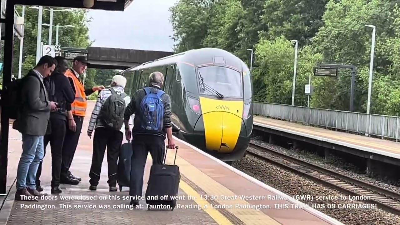 Trains At Tiverton Parkway (Railway Station) 12 / 06 / 2025