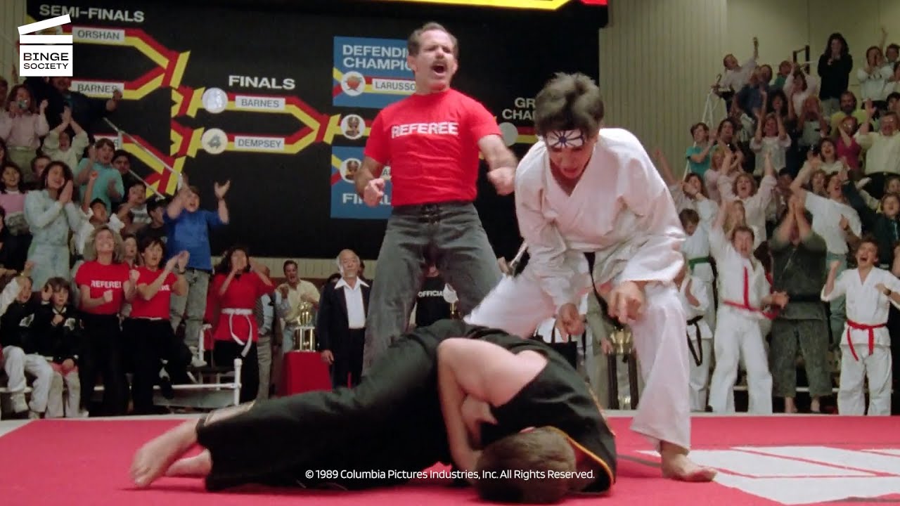 The Karate Kid 3 : Daniel VS Mike CLIP HD
