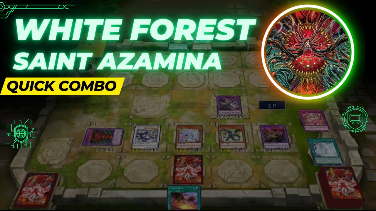 Yu-Gi-Oh! Saint Azamina White Forest Combo 2025 (ft. Azamina Regina) - Pure White Forest Azamina YGO