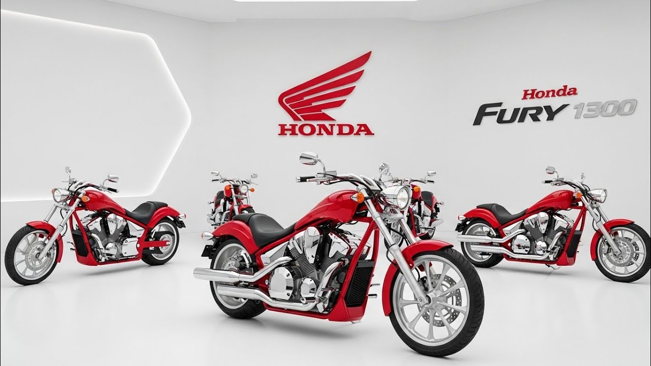 Honda Fury 1300 2026 – ALL NEW Big Cruiser 🔥 First Look | Official Launch | Full Details USA !