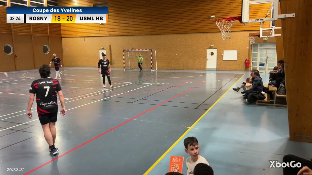 High Light Coupe des Yvelines Senior 16e Finale. HBC ROSNY - US MAISONS LAFFITTE HB